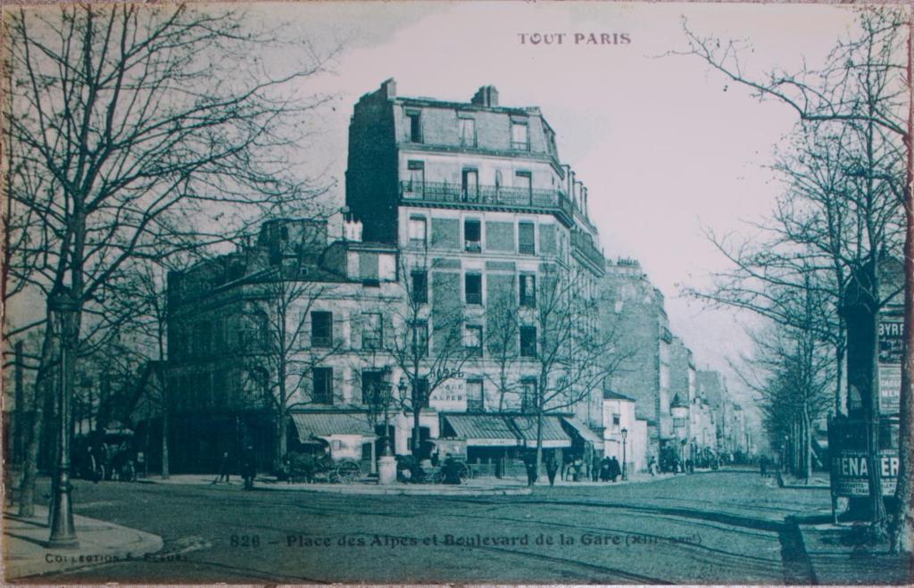 Hotel De La Place Des Alpes Paris Exteriör bild