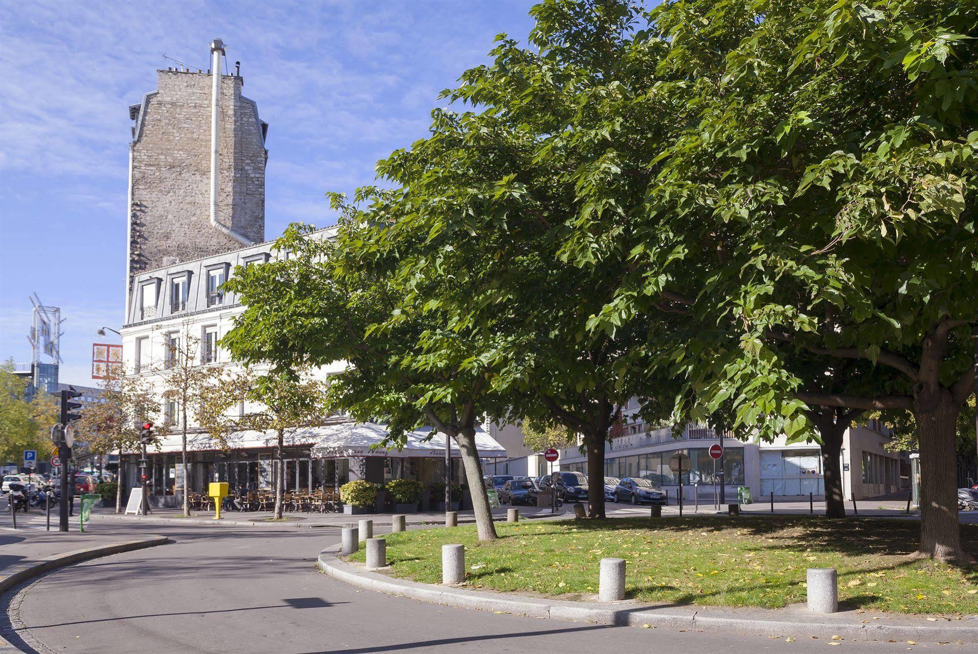Hotel De La Place Des Alpes Paris Exteriör bild